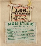 Elvis Presley Kissin' Cousins Film Worn Cream Denim Jeans and Jacket